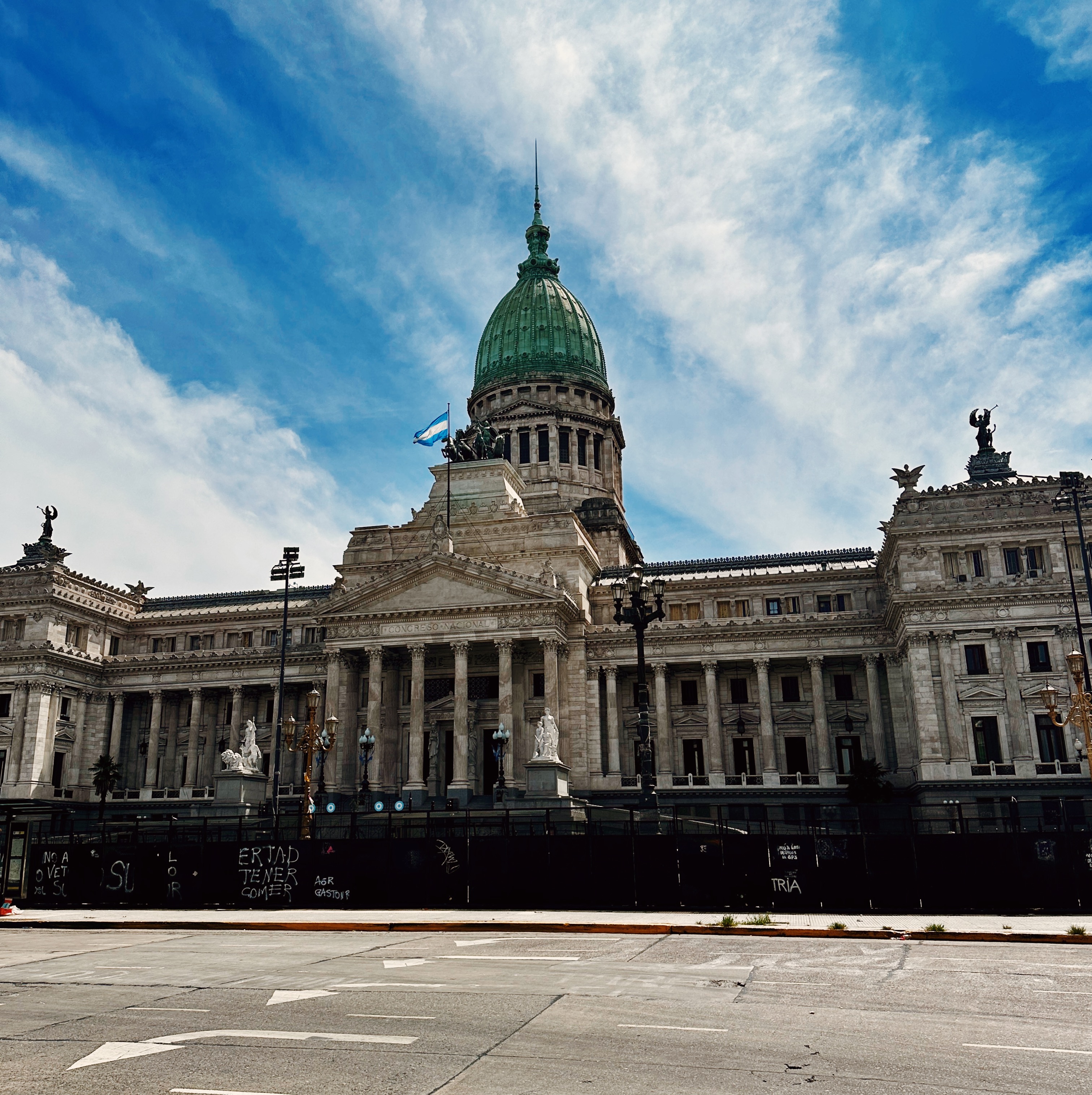 Photo of the Palace of the Argentine National Congress